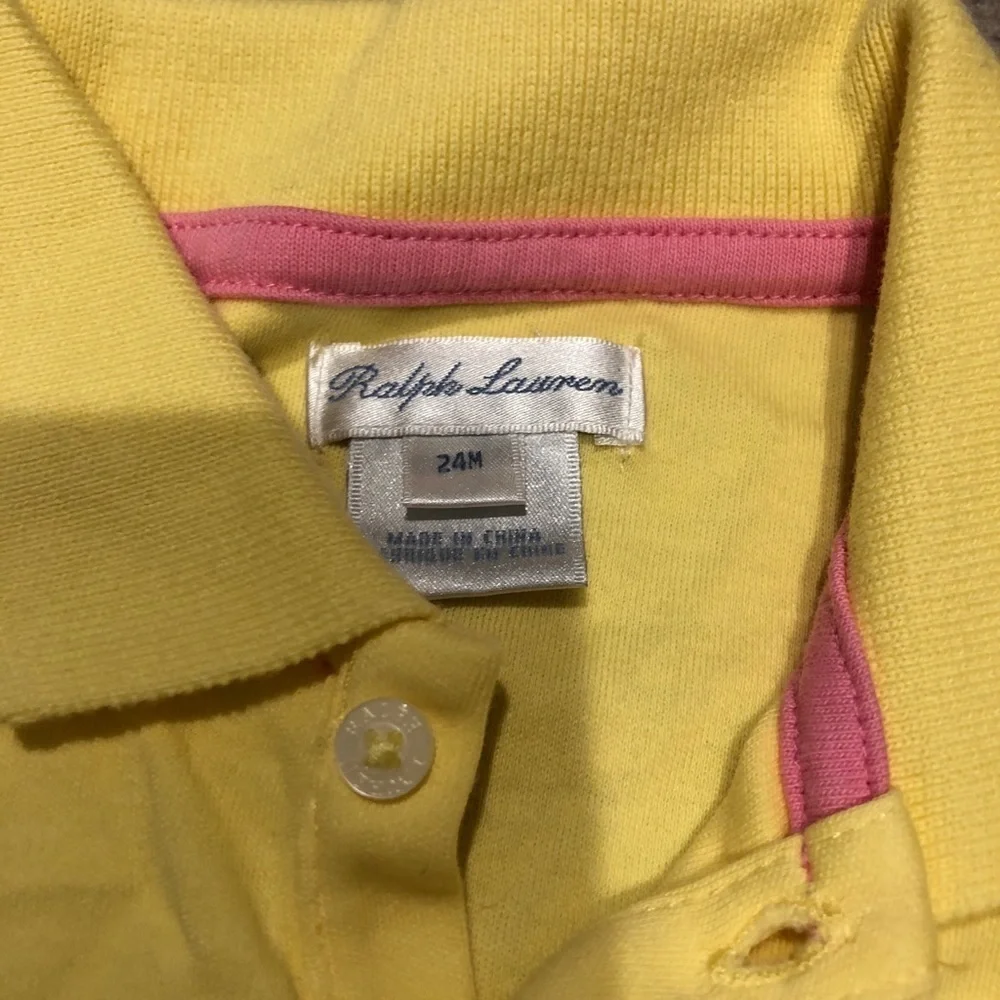 Ralph Lauren sunny yellow